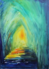 Weg ins Licht 1 Acryl 60x50_1